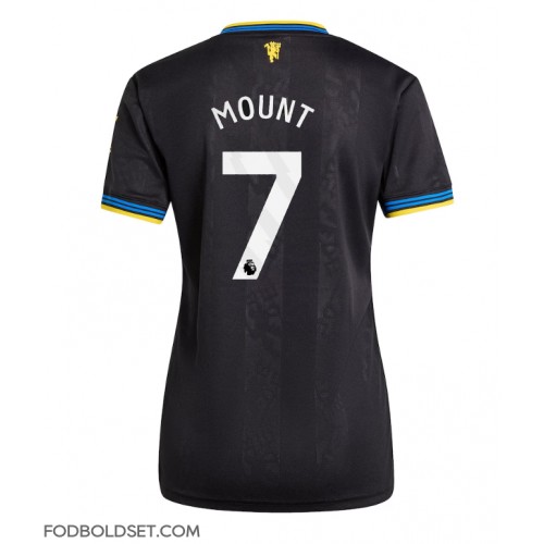 Manchester United Mason Mount #7 Tredjetrøje Dame 2025-26 Kortærmet
